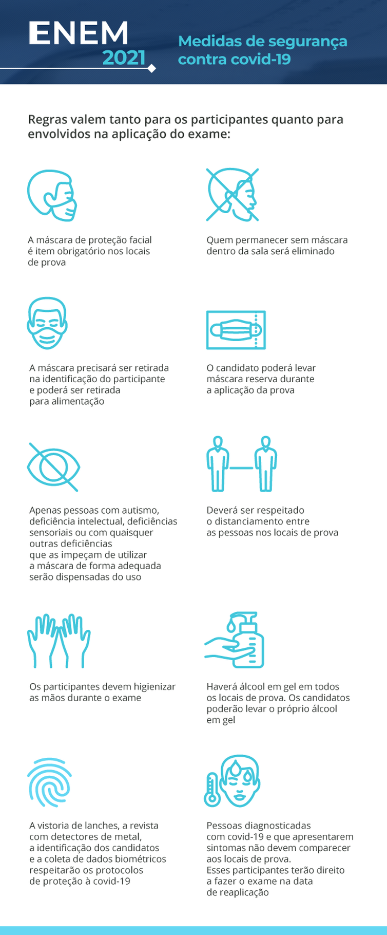 Candidatos devem ficar atentos ao Enem