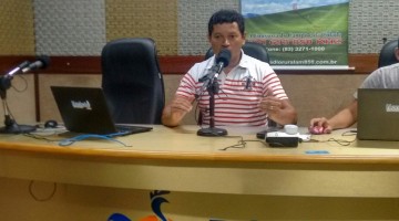 Rony Vieira participando do programa