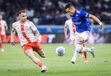 Com um a mais, Cruzeiro empata com Internacional e desperdiça chance de entrar no G6 do Brasileiro