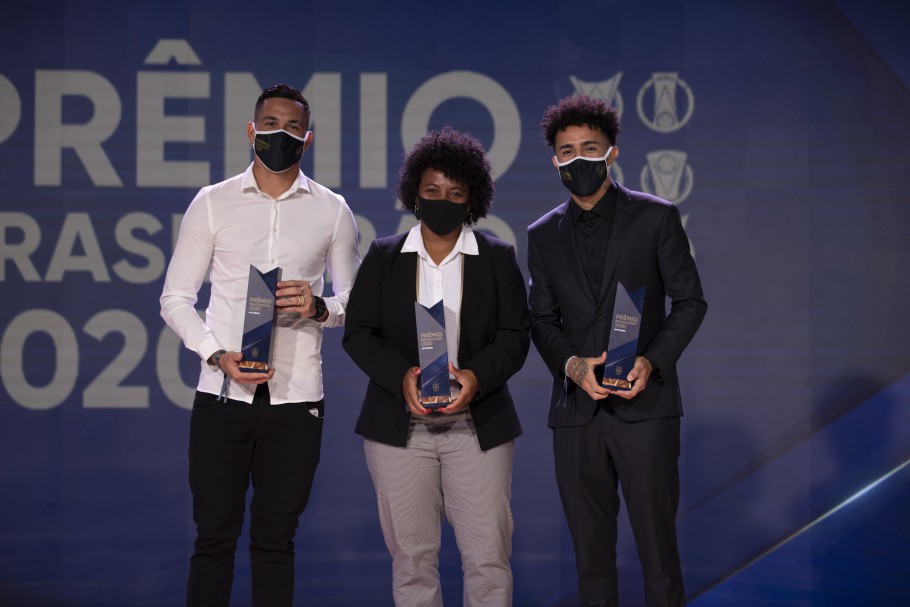 Prêmio Brasileirão 2020 na sede da CBF
