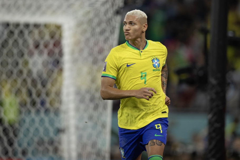 Brasil x Coreia pelas oitavas de final da Copa do Mundo do Catar. Richarlison