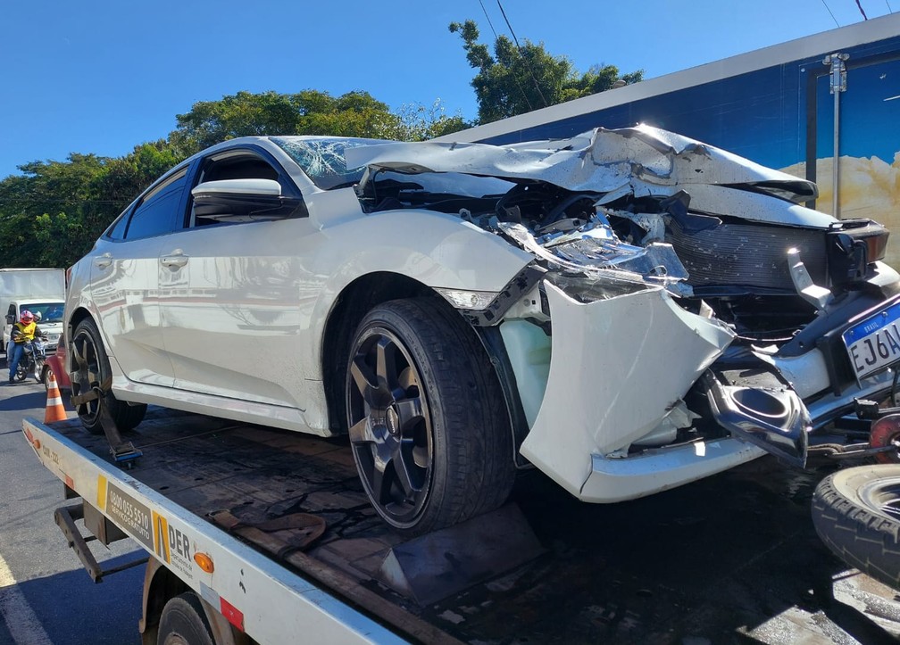 Zagueiro Renan, do Bragantino, se envolve em acidente com morte — Foto: Lucas Rangel/TV Vanguarda