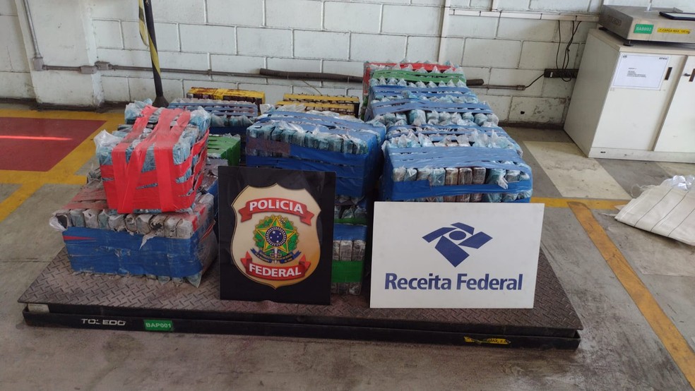 Ação conjunta da PF e da Receita Federal aconteceu nesta segunda-feira (15) — Foto: Receita Federal/Divulgação 
