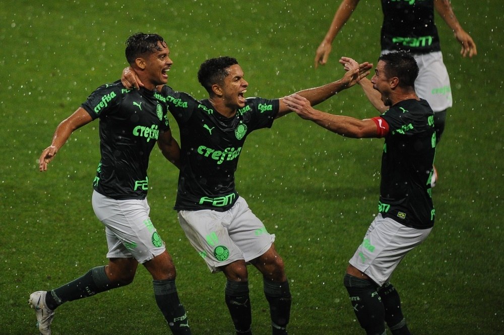 Gabriel Silva fez seu primeiro gol pelo Palmeiras