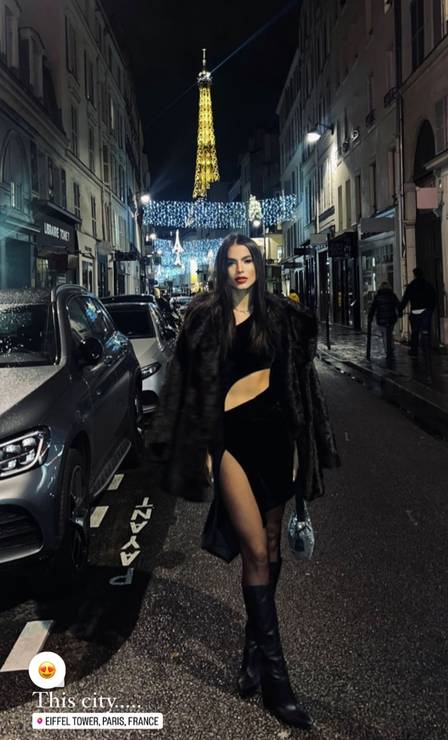 Atual affair de Neymar, Jéssica Turini chega a Paris para passar o réveillon