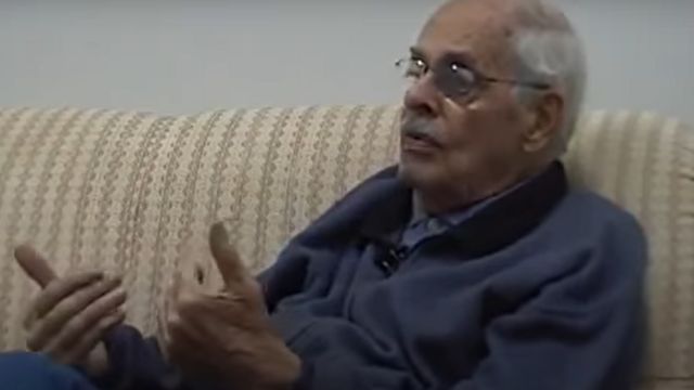 Waldo César em entrevista a documentário em 2005
