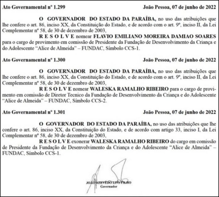 Governador nomeia advogado Flávio Moreira como novo presidente da Fundac