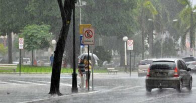 Inmet emite dois alertas de chuvas intensas de perigo potencial em João Pessoa e mais 114 municípios paraibanos