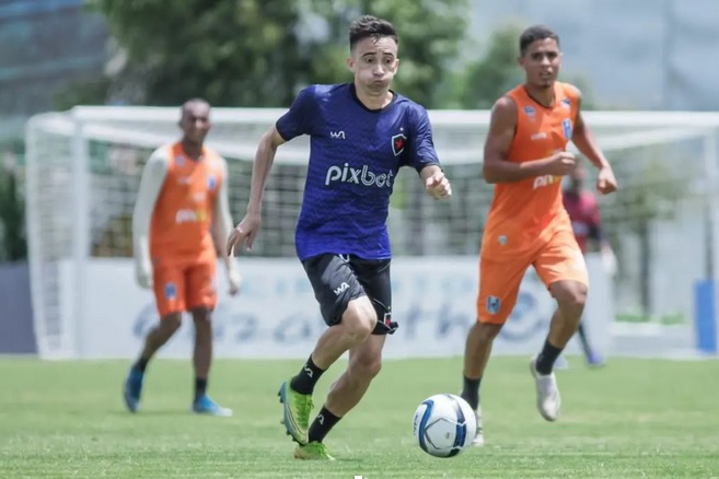Esquerdinha é desfalque para a partida contra o Campinense | Foto: Guilherme Drovas / Botafogo-PB