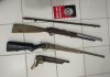 Polícia Militar apreende cinco armas de fogo em ações no interior do estado